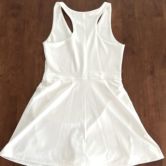 Reformation Bella Ecomove Active Dress White - Size L - Picture 7 of 9